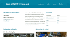 Desktop Screenshot of centralcityheritagedays.com